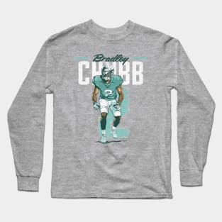 Bradley Chubb Miami Retro Long Sleeve T-Shirt